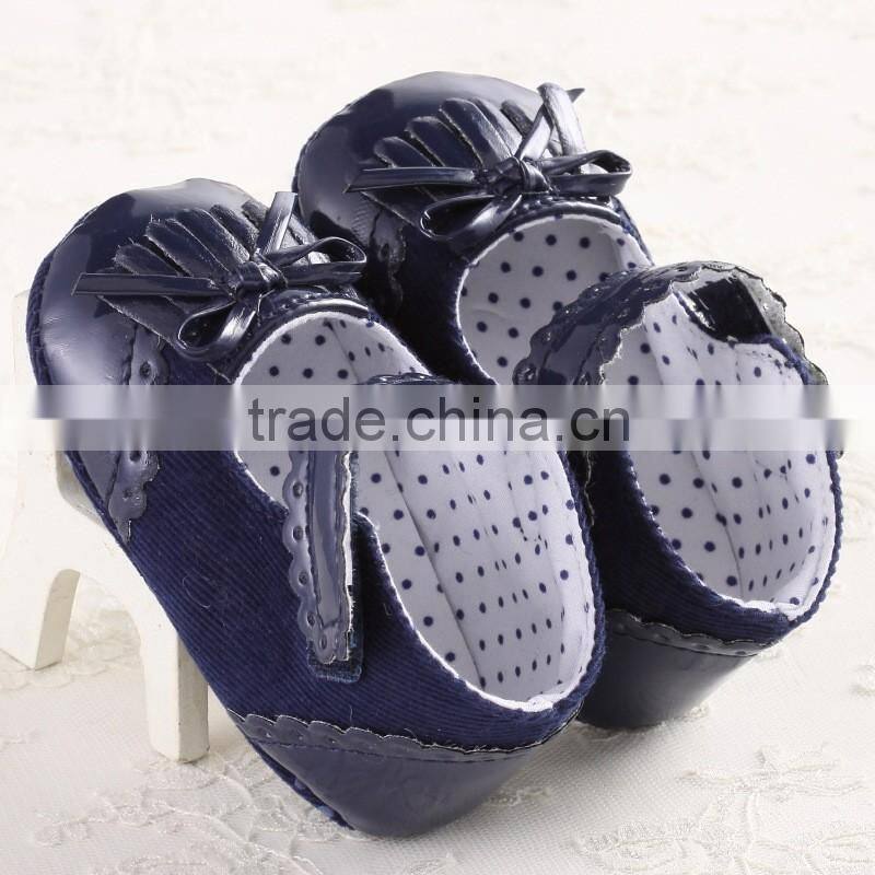 handmade custom colorful wholesale shoes girls with pu baby shoe