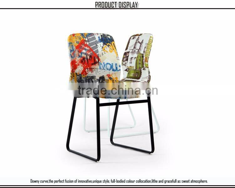 Hot Sale Fabric Dining Chair in the Guangzhou Furniture Fair