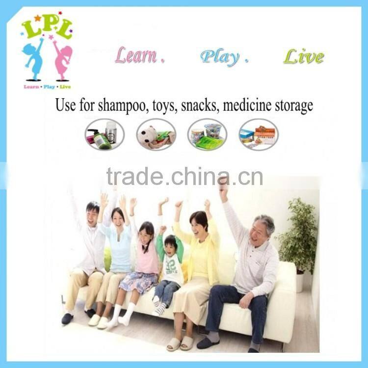 High quality round edge design plastic box gifts toys sundries storage box