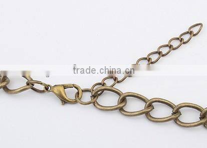 2014 pashmina style amber necklace
