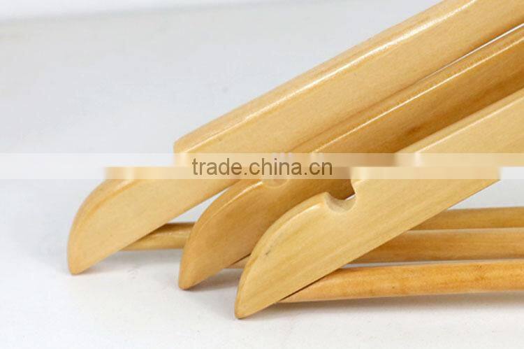 NO.C-CS45 wooden anti-theft hotel hanger