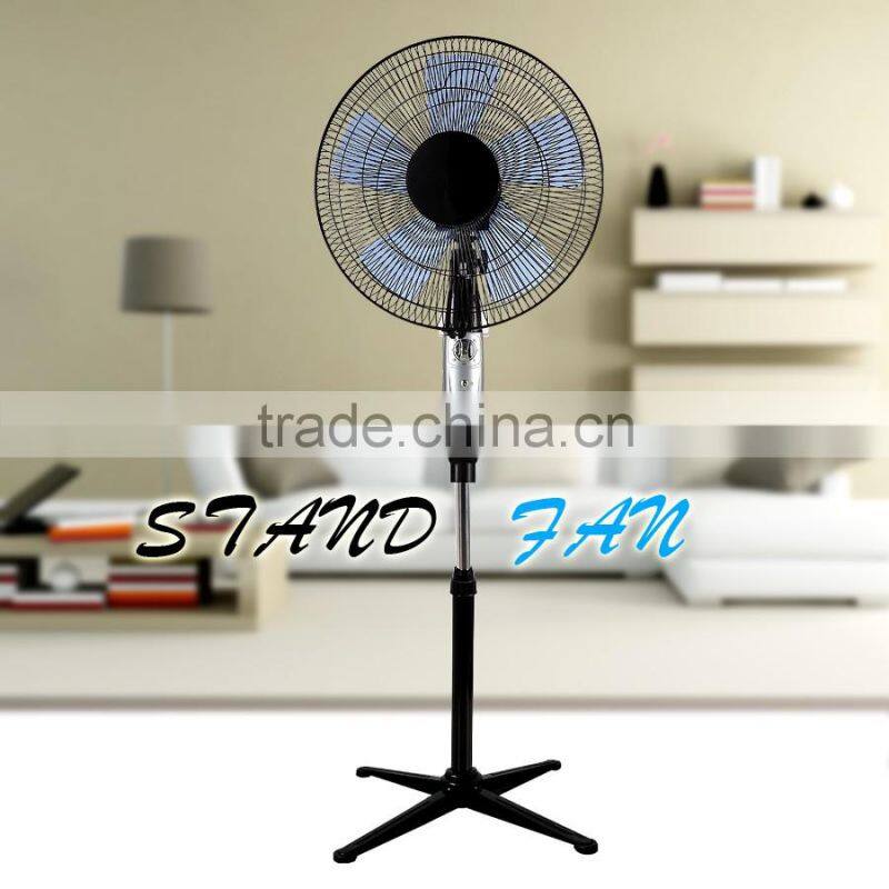 2016 Noiseless solar stand adjustable fan, DC adjustable fan made in china
