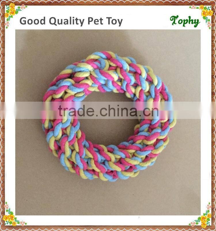 Braided dog toy rope