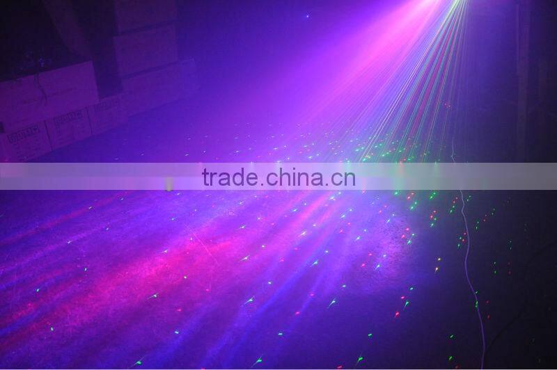 480mW RGB Multi-Effect Laser Light with LEDs background