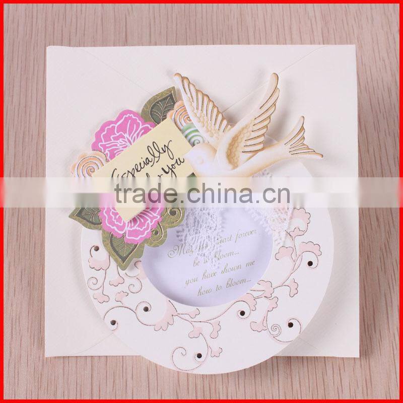 handmade banquet 3D gift card printing
