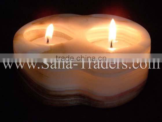 Marble Tea Light Holder / Marble Handicrafts /