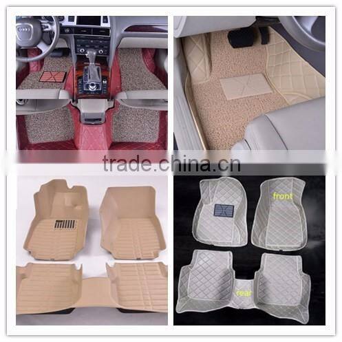 Machining Various material car floor mat PU leather PVC/XPE/EVA material