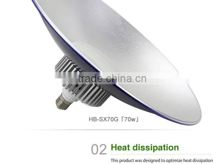 Safety hanging bridgelux SAA EMC ROHS 70W 100W highbay LED
