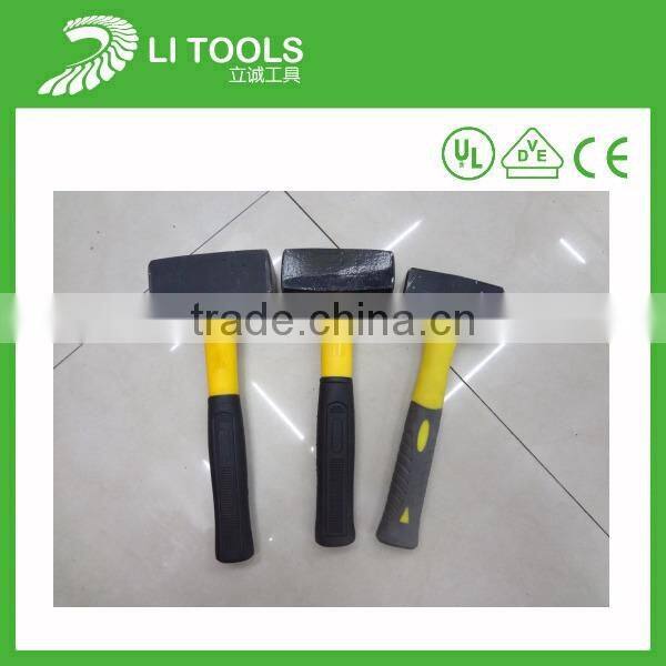 Wood handle Top sale Carbon steel stone breaking hammer