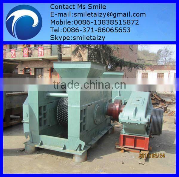 Hydraulic coal ball press machine with kinds of moulds