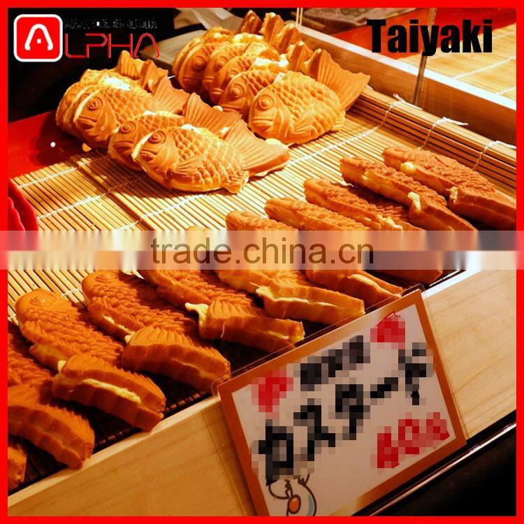 New Style Fish Shape with Open Mouth Taiyaki Maker Machine for Korea Ice Cream Taiyaki