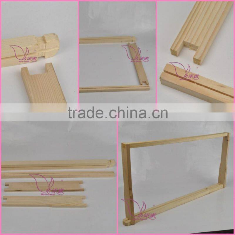 beekeeing unassembled wooden American frame with langstroth frame
