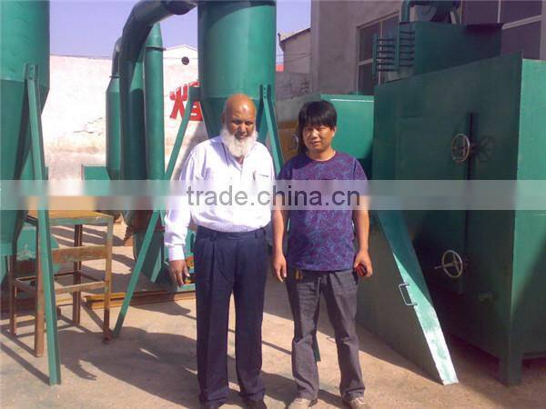 wood chips charcoal machine/high efficency,good quality biomass briquette charcoal