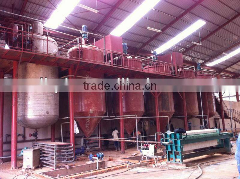 10T/D Cooking Oil Refinery Equipment/batch type refining process