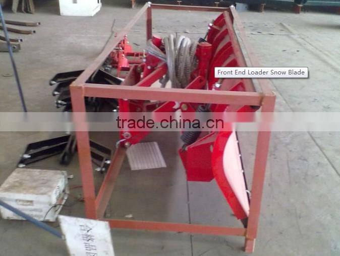 Front snow blade for tractor