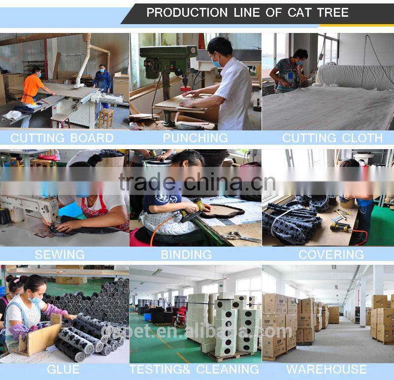 Multi-Level indoor Cat Trees scratcher & Cat Furniture cat house perch