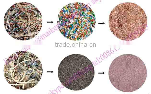 stable working and factory price copper wire machine/copper wire recycling machine/008615514529363