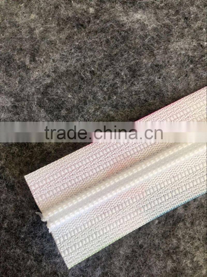 Customized length 5# water proof nylon zipper --- jacquard coating