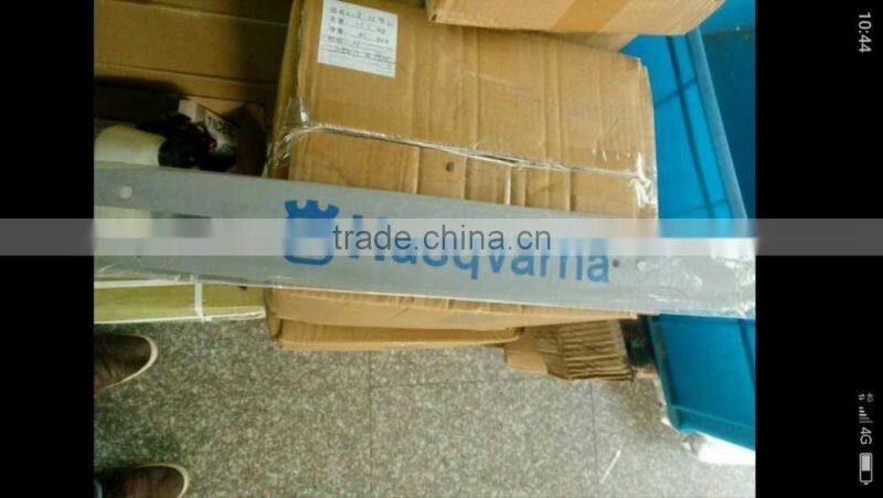 chain saw guide bar solid bar hard nose bar