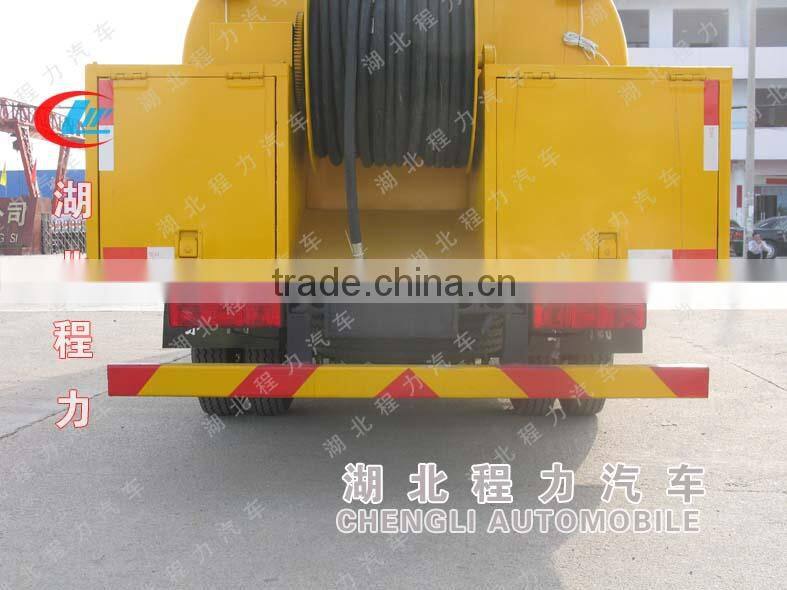 DongFeng high-pressure street washing cart