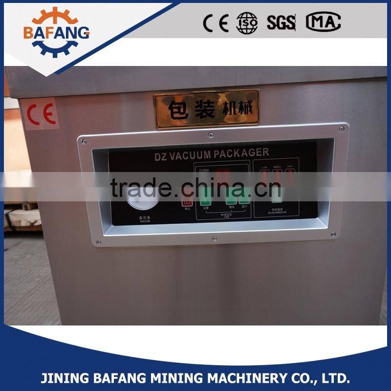 LCD control system single chamber vacuum packing machine for food commercial