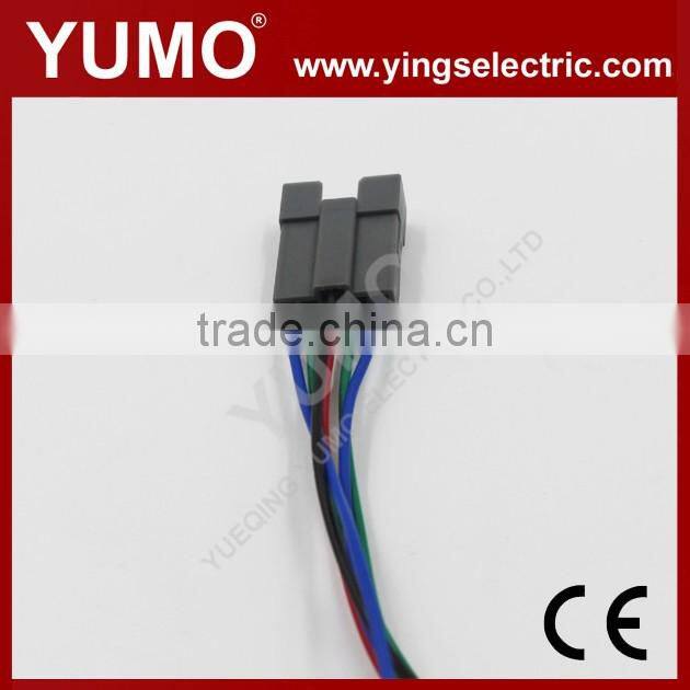 LA19 series IP65 6 pin terminal 5A/250VAC Stainless metal push button with connector metal push button socket base