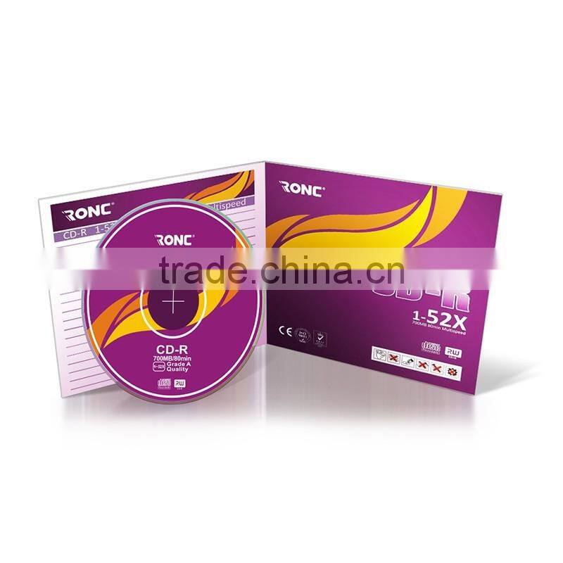 RONC 10/Pack 700MB CD-R In One 5.2mm Slim Jewel Case