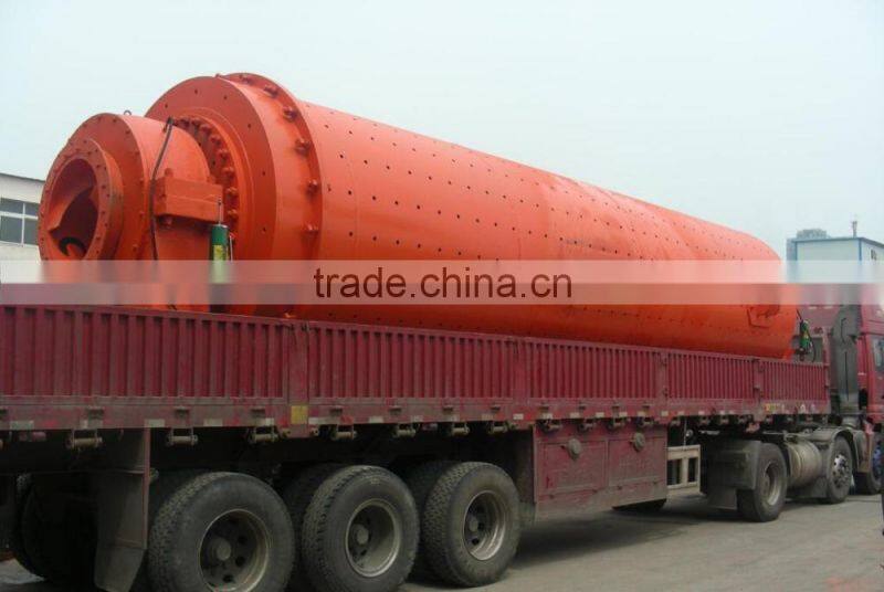 Steel slag dry ball mill with dust collector