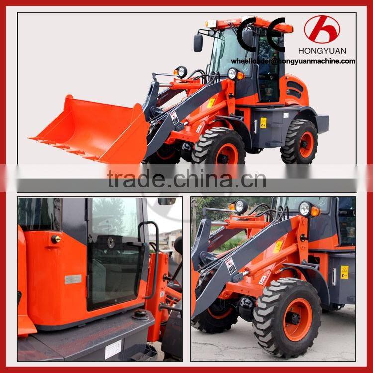 Chinese top brand wheel loader/ 1.5 ton backhoe loader brands