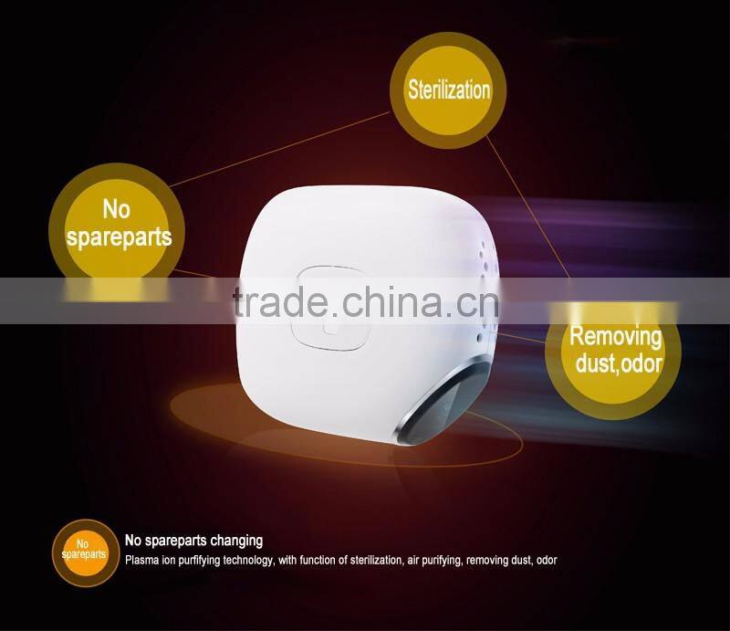 car ionic air purifier for car for dust collector