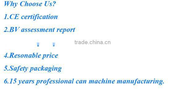 Automatic seamer for food canning