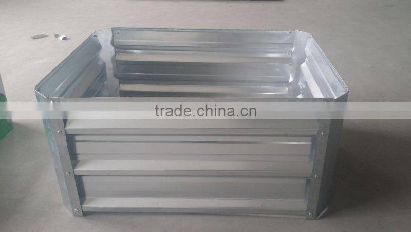 Widely used environment friendly stainless steel structure modern steel flower pot