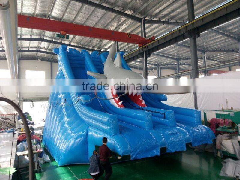 PVC semicoating tarpaulin for water slide material