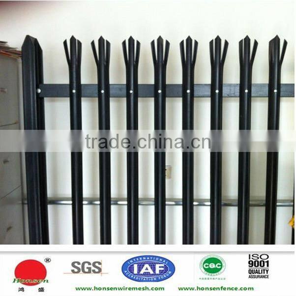 2015 Direct factory Palisade fence with W type