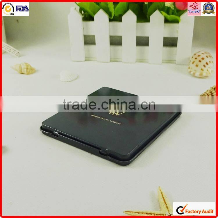 small wholesale factory packing small empty tin can for tobacco