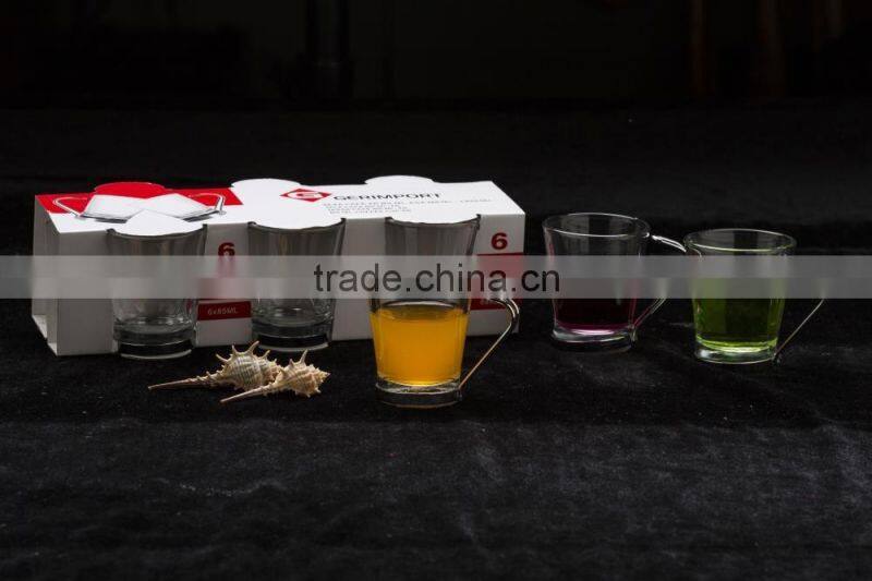 200ml clear glass cup glass tea cup