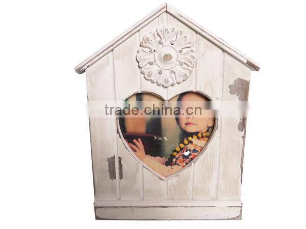 Environmental funny photo frame with white color