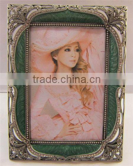 4x6" metal beautiful cheap photo frames