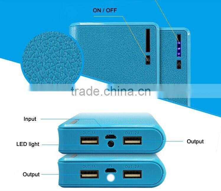 Hot Mobile Portable charger wallet Power Bank 10400mah from Shenzhen Factory