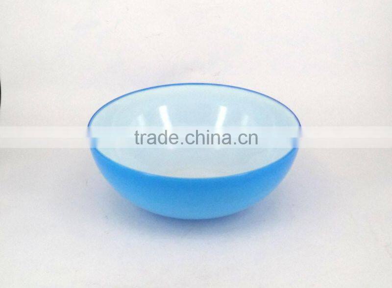 plastic double-wall salad bowl