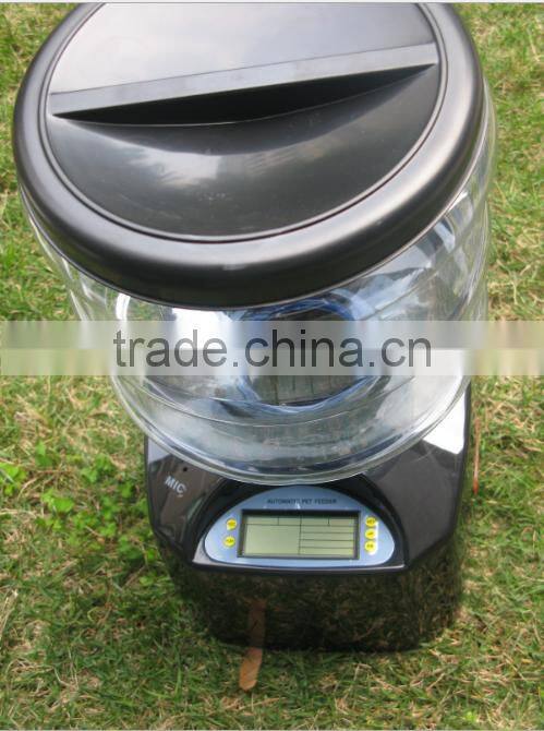 Factory Hot-selling Cat/Dog Automatic Programmable Pet Feeder, Medium Capacity 5.5L Automatic Pet Feeder With LCD Screen Display