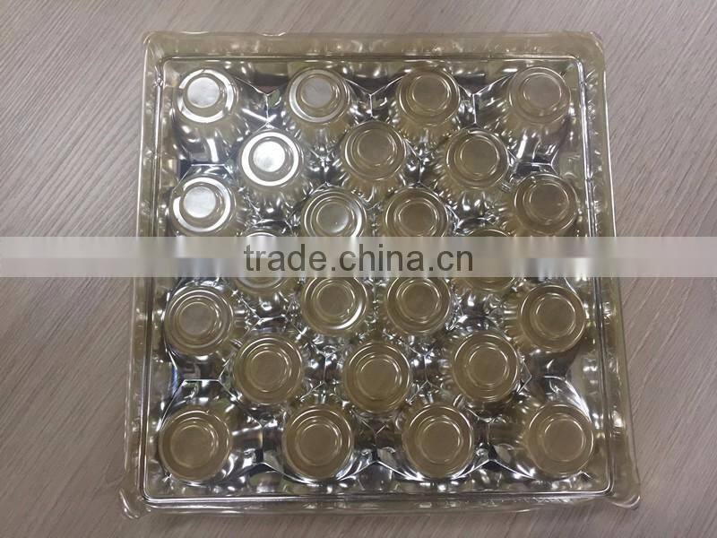 Chocolate blister tray candy insert tray thermoformed blister packing Food Grade Thermoformed Plastic Trays