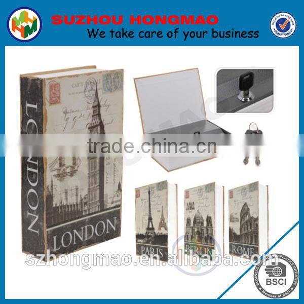 Portable Security Dictionary Book Valuables Cash Money Jewelry Safe Box
