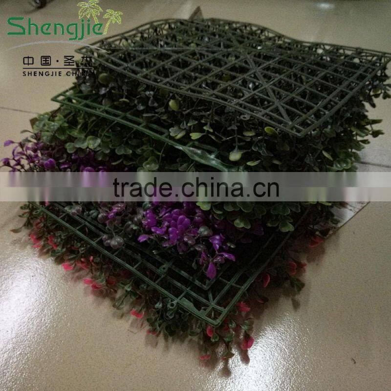 outdoor and indoor decorative artificial grass boxwood fence