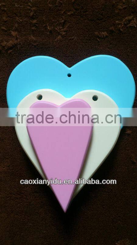 Colouful Wooden Heart Wooden Letter Household Wedding Decoration High Quality