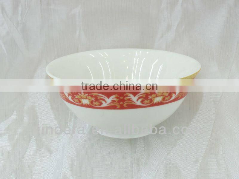 round porcelain bowl