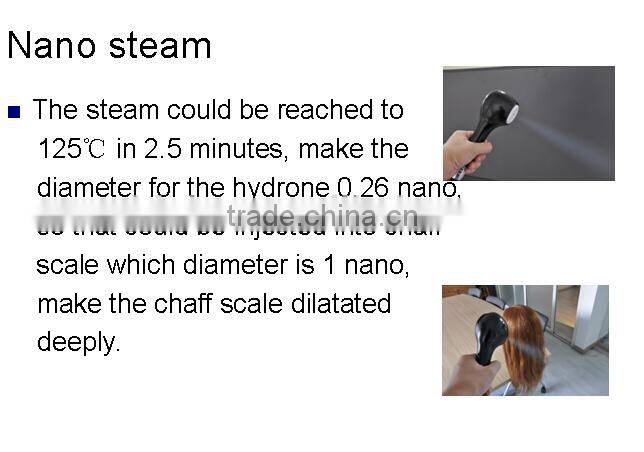 Super Nano Spray hair steam close hair scale repair hair cuticle hot new products for 2014
