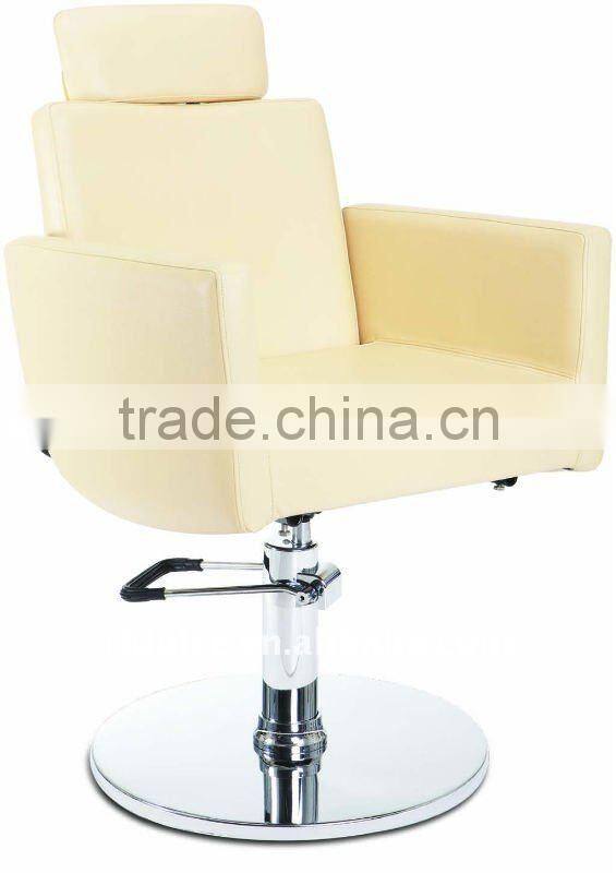 Round Base Modern Hydraulic barber chair hair cutting chairs with pedal wholesale barber supplies F-2239