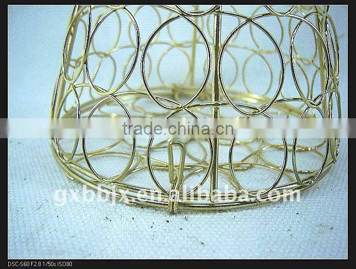 Gold iron wire decorative small ice cream craft
