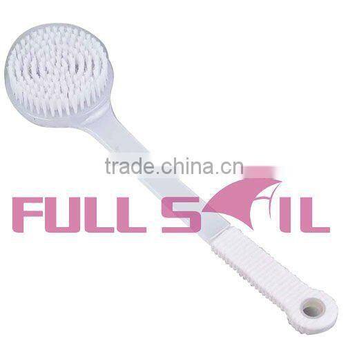 Plastic bath brush/scrub brush long handle